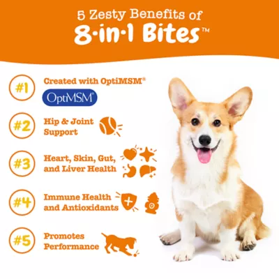 Product Zesty Paws 8-in-1 Multivitamin Bites for Dogs - Peanut Butter Flavor - 90 Ct