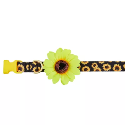 Product Top Paw® Sunflower Adjustable Dog Collar