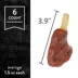 Dentley's Rawhide Alternative Femur Bones Lamb Flavor 6 Count 9.5 OZ image thumbnail 3