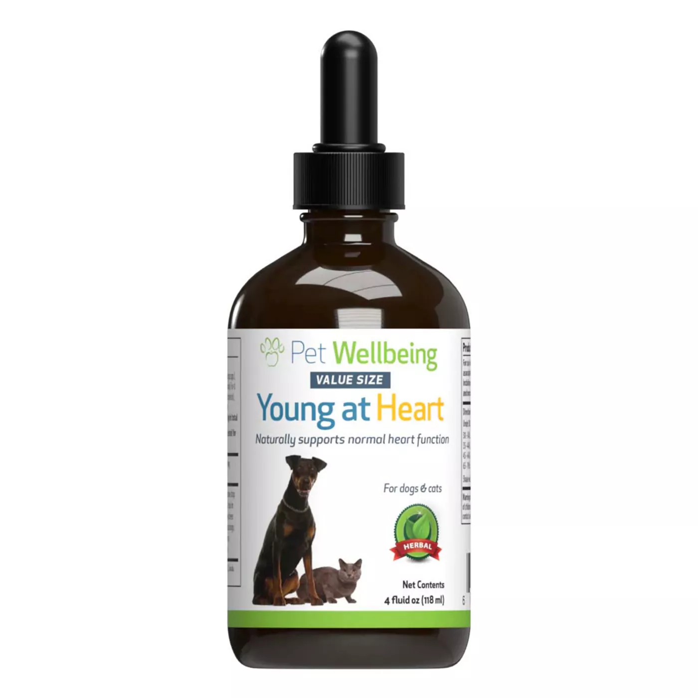 Product Pet Wellbeing Young at Heart Liquid Heart Dog Supplement