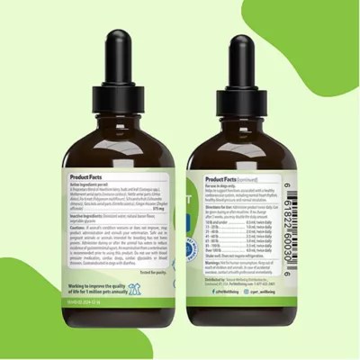 Product Pet Wellbeing Young at Heart Liquid Heart Dog Supplement