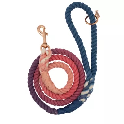 Product Sassy Woof Aloha Rope Dog Leash: 5-ft long