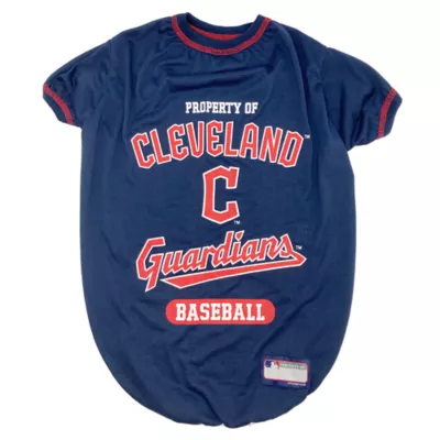 Pets First Cleveland Guardians Dog Tee Shirt - Image 1