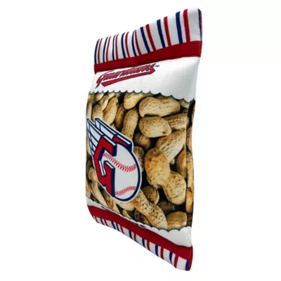 Product Pets First Cleveland Guardians Peanut Bag Dog Toy