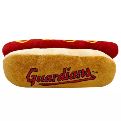 Product Pets First Cleveland Guardians Hotdog Dog Toy