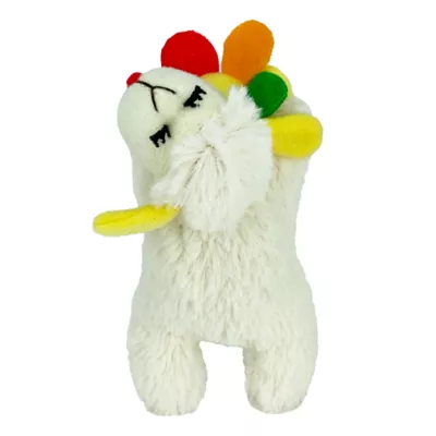 Product  Multipet® Spring Cat Lamb Chop Holding a Flower Cat Toy