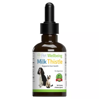 Product Pet Wellbeing Milk Thistle Liquid Liver Dog & Cat Supplement