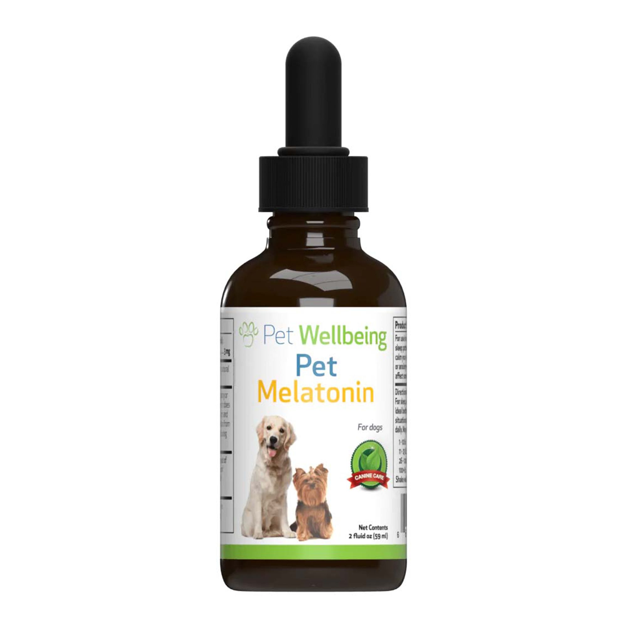 Pet Wellbeing Pet Melatonin Liquid Calming Dog Cat Supplement