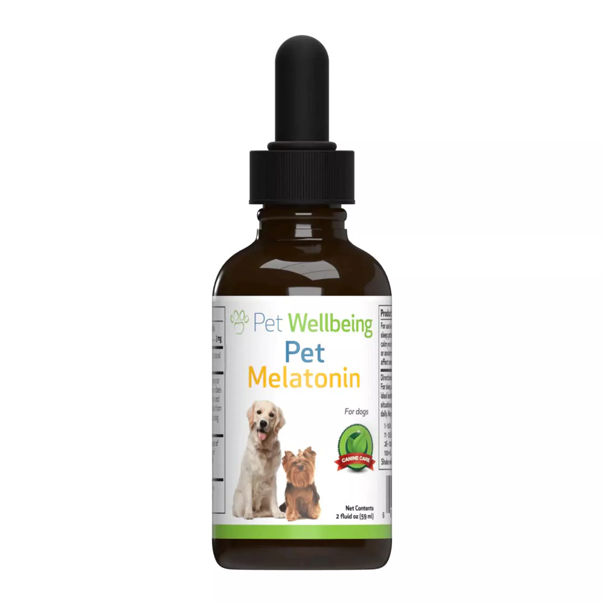 Pet Wellbeing Pet Melatonin Liquid Calming Dog & Cat Supplement