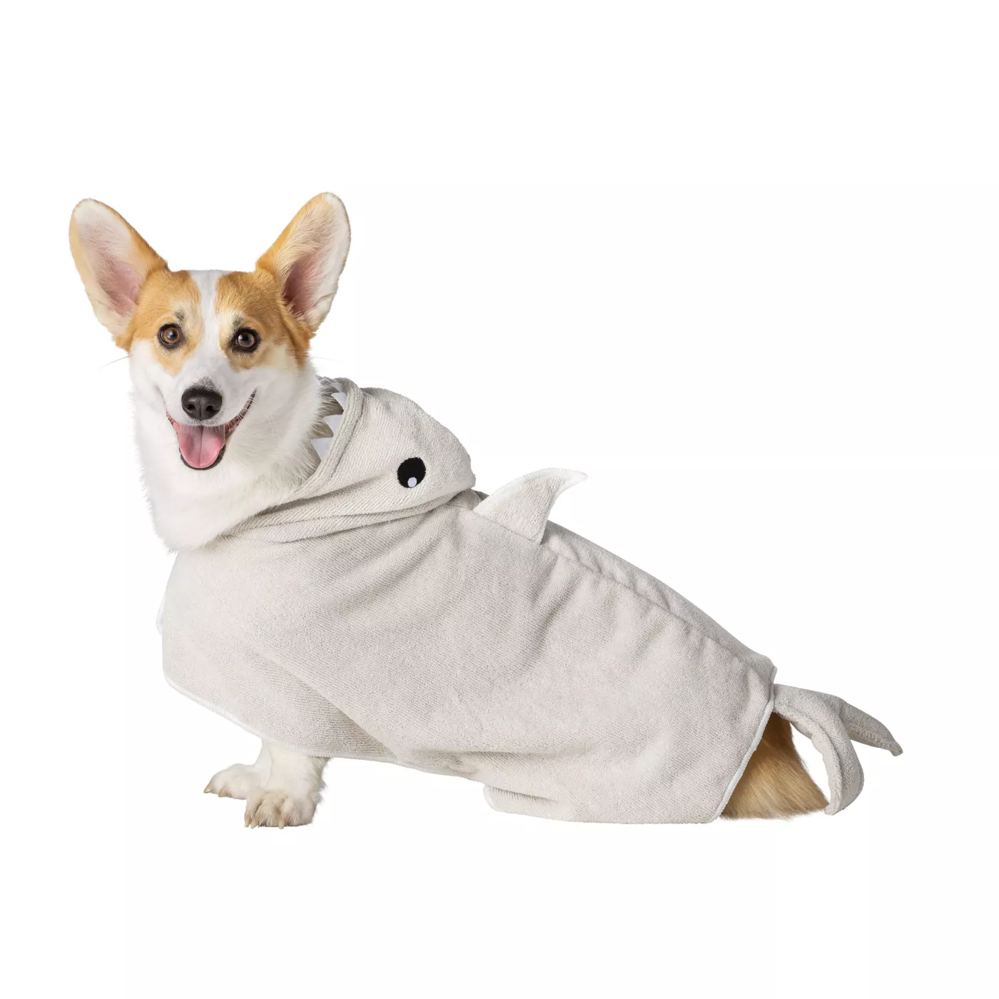 Top Paw Shark Hooded Towel