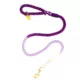 Product Pink Papyrus Nina Purple Ombre Rope Dog Leash: 4-ft long