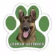 Product E&S Pets German Shepherd Paw Shaped Car Magnet