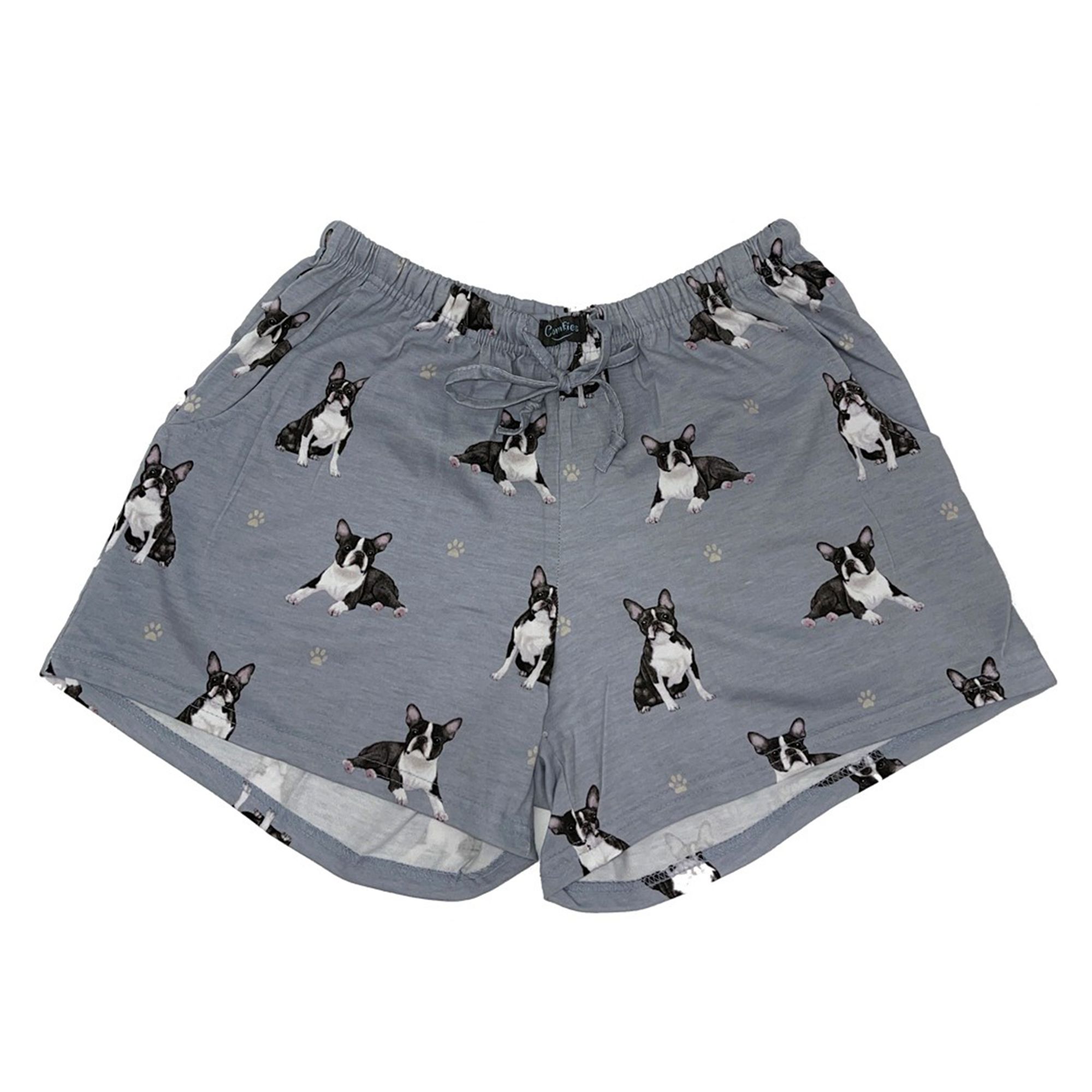 E&S Pets Boston Terrier Shorts for People Pet Parents Pajamas PetSmart