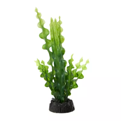 Product Top Fin® Artificial Crinkle Leaf Aquarium Plant - 8"