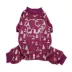 Hip Doggie Ivory Ella Winter Wonderland Dog Pajamas image thumbnail 1