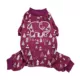 Product Hip Doggie Ivory Ella Winter Wonderland Dog Pajamas