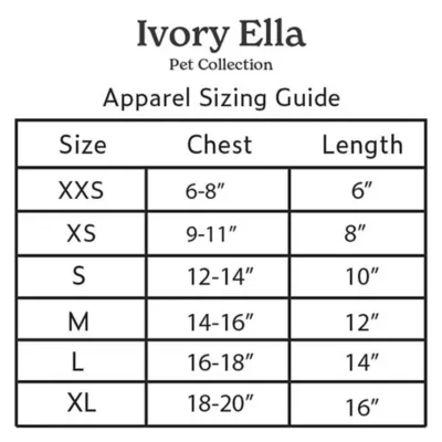 Product Hip Doggie Ivory Ella Winter Wonderland Dog Pajamas