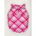 Hip Doggie Pink Plaid Flex-Fit Reversible Dog Coat image thumbnail 2