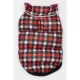 Product Hip Doggie Red Gingham Flex-Fit Reversible Dog Coat