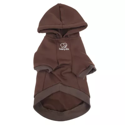 Product Hip Doggie Ivory Ella Cozy Up Dog Hoodie