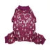 Hip Doggie Ivory Ella Winter Wonderland Dog Pajamas image thumbnail 1