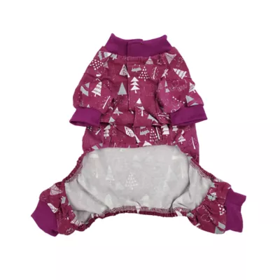 Hip Doggie Ivory Ella Winter Wonderland Dog Pajamas - Image 2