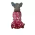 Hip Doggie Ivory Ella Winter Wonderland Dog Pajamas image thumbnail 3