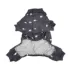 Hip Doggie Ivory Ella Elephant Print Dog Pajamas image thumbnail 2