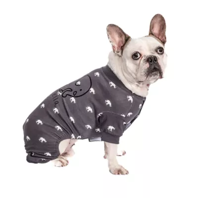 Hip Doggie Ivory Ella Elephant Print Dog Pajamas - Image 3