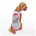 Hip Doggie Ivory Ella Holiday Santa Dog Tee image thumbnail 3