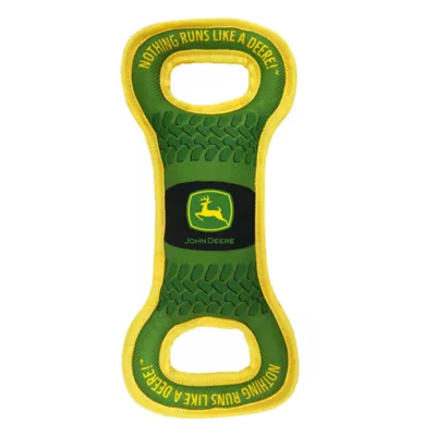 Product Pets First John Deere Nylon Tug Dog Toy