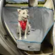 Product Kurgo® Heather Half Dog Hammock Half Car Seat Cover - Water-Resistant - 27.5" Wide - Heather Grey