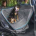 Kurgo® Heather Half Dog Hammock Half Car Seat Cover - Water-Resistant - 27.5" Wide - Heather Grey image thumbnail 2