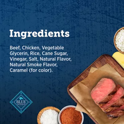 Product Blue Buffalo® True Chews Premium Jerky Cuts All Life Stages Dog Treats - Steak