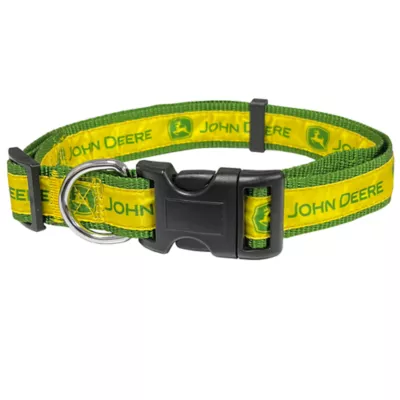 Product Pets First John Deere Satin Dog Collar