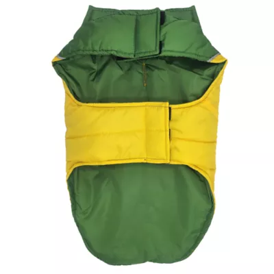 Product Pets First John Deere Dog Puffer Vest