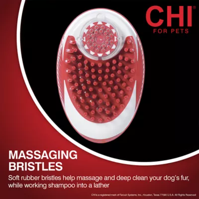 CHI® Soap Dispensing Palm Dog Brush for Easy Bathing - Image 8