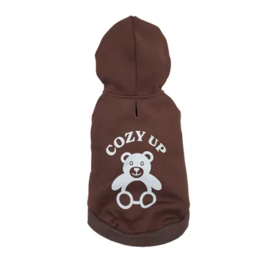 Hip Doggie Ivory Ella Cozy Up Dog Hoodie - Image 1