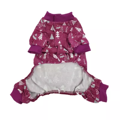 Hip Doggie Ivory Ella Winter Wonderland Dog Pajamas - Image 2