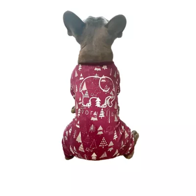 Hip Doggie Ivory Ella Winter Wonderland Dog Pajamas - Image 3