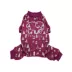 Hip Doggie Ivory Ella Winter Wonderland Dog Pajamas image thumbnail 1
