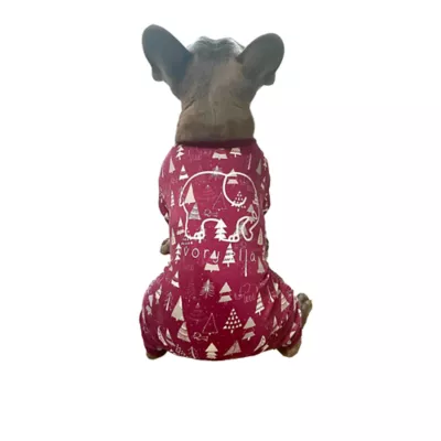 Product Hip Doggie Ivory Ella Winter Wonderland Dog Pajamas