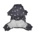 Hip Doggie Ivory Ella Elephant Print Dog Pajamas image thumbnail 2