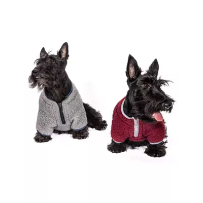 Hip Doggie Ivory Ella Sherpa Half-Zip Dog Shirt - Image 4