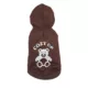 Product Hip Doggie Ivory Ella Cozy Up Dog Hoodie