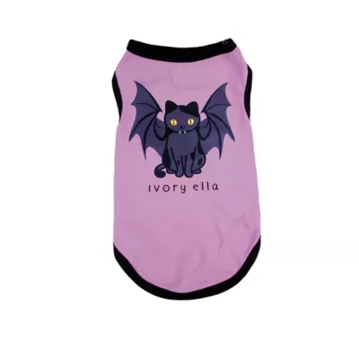 Hip Doggie Ivory Ella Halloween Bat Dog Tee - Image 1