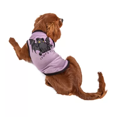 Hip Doggie Ivory Ella Halloween Bat Dog Tee - Image 3