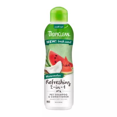 TropiClean Watermelon Refreshing 2 in 1 Shampoo Conditioner