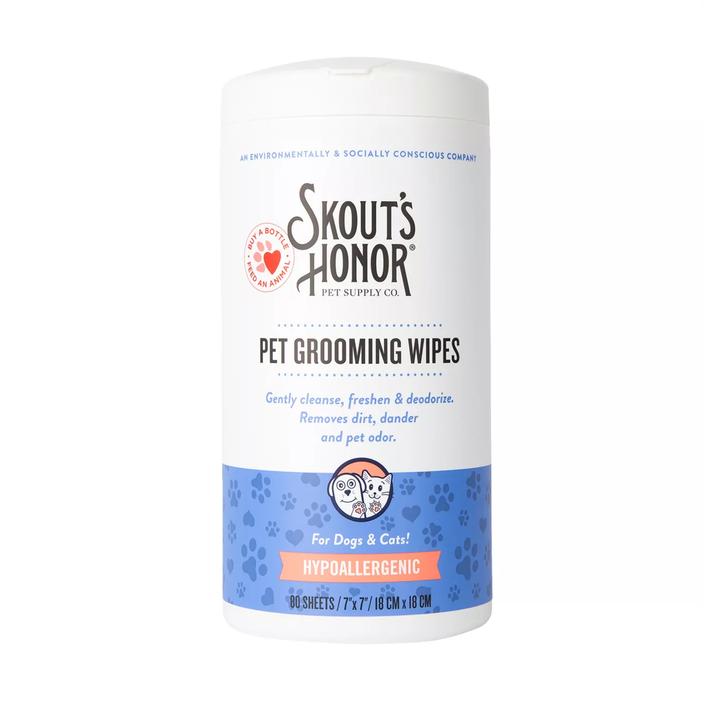 Skout s Honor Pet Grooming Wipes