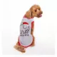 Product Hip Doggie Ivory Ella Holiday Santa Dog Tee